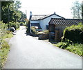 NE edge of Llanhennock