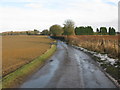 View along lane from Stone Street to Hemsted