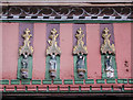 Newark: detail of the former White Hart Inn