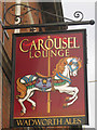 Carousel Lounge sign