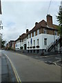 Approaching the TA Centre in Denne Road