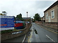 Looking from Denne Road towards Talbot Lane