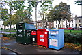 Recycling point, Medway Park Leisure Centre