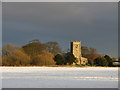 TA2234 : Humbleton Church in the Snow by Andy Beecroft
