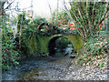 Bridge at the end of Woodsland Road