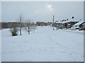 Moorland Road in Winter