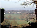 Houses west of Battle from Great Park Farm