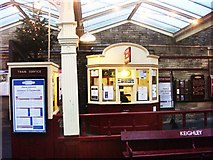SE0641 : Booking office Keighley. by dave hudson