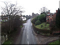 Looking up Canal Road