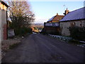 Upland Lane at Scotland Farm looking east