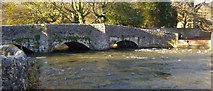 SK1969 : Bridge over the River Wye by steven ruffles