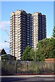 TQ3480 : Tower block in Wapping by Steve Daniels