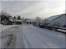 H4672 : Snow at Knockgreenan Avenue by Kenneth  Allen