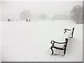 SP2872 : Snow in Abbey Fields by John Brightley
