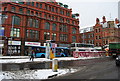 Bus stops, Stevenson Square