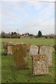 Headstones at Old Shifford church