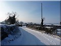 The track to Meashill Farm