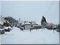 Road junction on Heronden Road