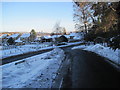 Road leading to Riding Mill