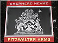 TR2554 : Fitzwalter Arms Pub Sign (close-up) by David Anstiss