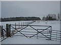 Gate near Uffington Court