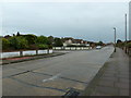 Looking from Southsea Avenue back towards  Lancaster Road