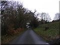 TM3473 : Approaching Huntingfield on The Street by Geographer