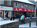 A Royal Mail Delivery on a snowy Pool Street