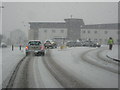 Prospect View Medical Centre in snow