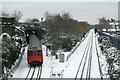 TQ2078 : Richmond line at Chiswick Park by Alan Murray-Rust