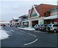 Western side of Harlech Retail Park, Newport