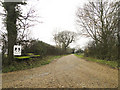 Entrance to Earlsway Farm, Bramfield