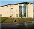 Entrance to Wales National Velodrome, Newport