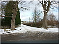 The way to Ulrome Grange near Ulrome, East Yorkshire