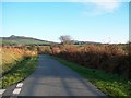 The lane eastwards towards Rhiw