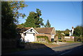 Buildings on the A268, Peasmarsh