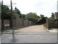 Looking from Station Road into Old Forge Mews