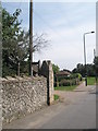 Lamppost in Station Road