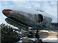 Supermarine Swift in the snow, 2010