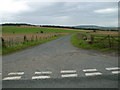 Unclassified road, Nether Crimmond, rural Aberdeenshire