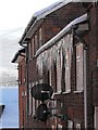 Icicles in Chapel Street