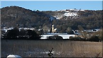 SO7740 : Little Malvern Priory at Christmas by Bob Embleton