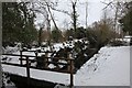 Footbridge over the brook