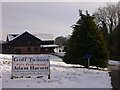 The clubhouse at Worldham Golf Club