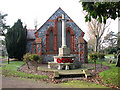 War memorial in Gorleston cemetery