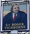 Sign for the Sir Roger Tichborne