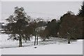 Frozen River Isla at Kirkton of Glenisla