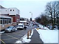 Southern edge of Royal Gwent Hospital, Newport