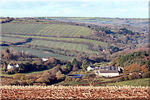 SW8247 : River Allen valley from Penmount by Fred James