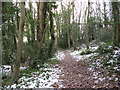 Path that cuts the corner between Top Road and Nore Wood Lane